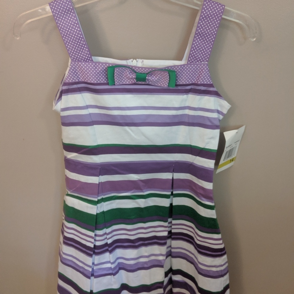 Rare Editions girls dress. Brand new with tags 14